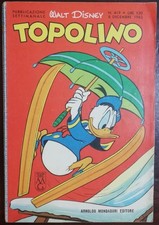 TOPOLINO LIBRETTO 419 - OTTIMO - FUMETTO DISNEY DEL 1963 - CON BOLLINI CLUB
