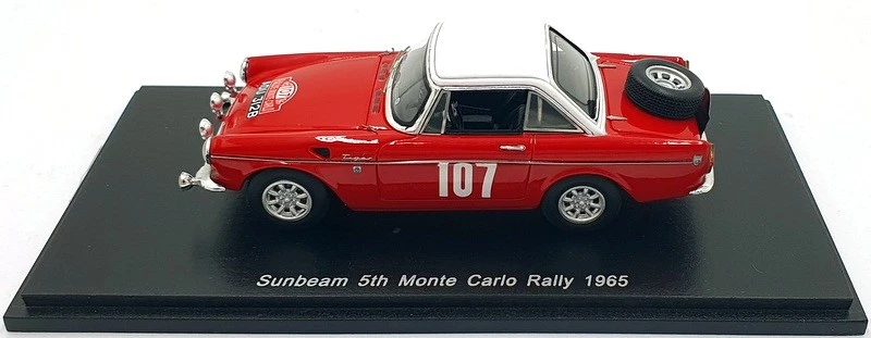 Modelo Spark escala 1/43 resina S4061 Sunbeam 5to Rally Montecarlo #107 1965 Foto 3 de 4