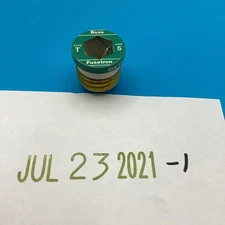 Bussmann Fusetron Dual Element Time Delay Fuse 5 Amp Type T (new Ships FREE)