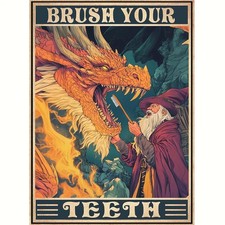 Dragon Diamond Art Kits for Adults,5D Round Drill Diamond Painting Kits,DIY Drag