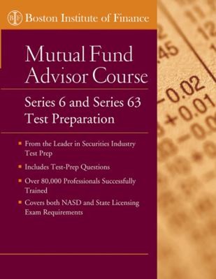 The Boston Institute of Finance Mutual Fund Advisor Course : Seri
