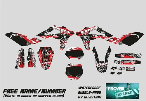 GRAPHICS KIT Husqvarna 2008 2009 2010 TE450 TE510 TC450 TC510 DECALS STICKERS MX