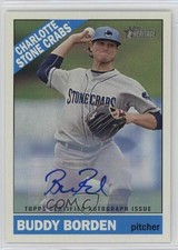 2015 Topps Heritage Minor League Edition Real One Buddy Borden #ROA-68 Auto 5c2