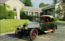 Bennington VT Museum 1925 Wasp Rickshaw Phaeton Classic Car Postcard