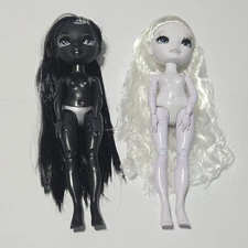 Rainbow Shadow High Natasha Zima Shanelle Onyx Articulated Doll Lot Nude OOB