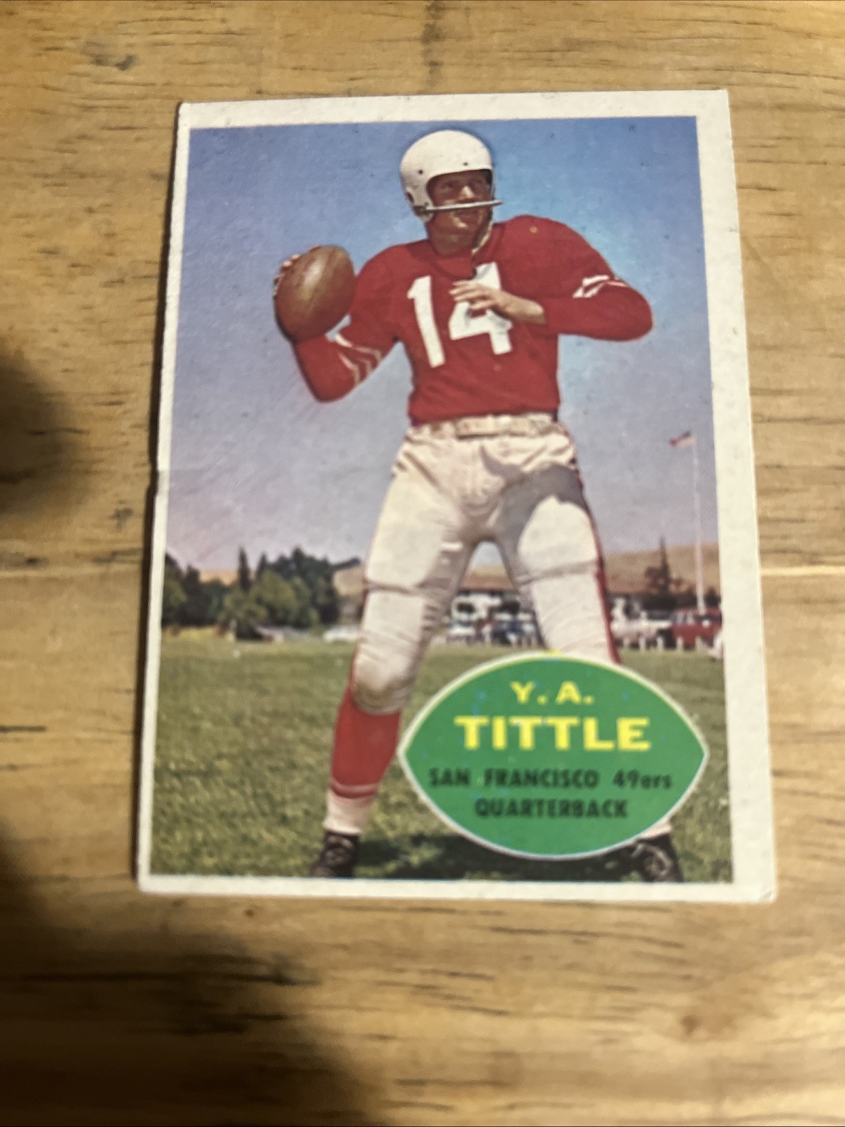 1960 Topps Football Complete Set VGEX-EXC Condition Jim Brown PSA 4 Starr Unitas view 14