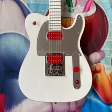 TL John 5 Signature Ghost Electric Guitar, Red Knob Top, Free Ship from USA