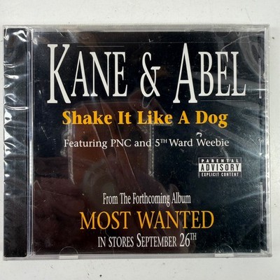 KANE & ABEL   Shake It Like A Dog CD Single Promo 2000 Hip Hop DNA