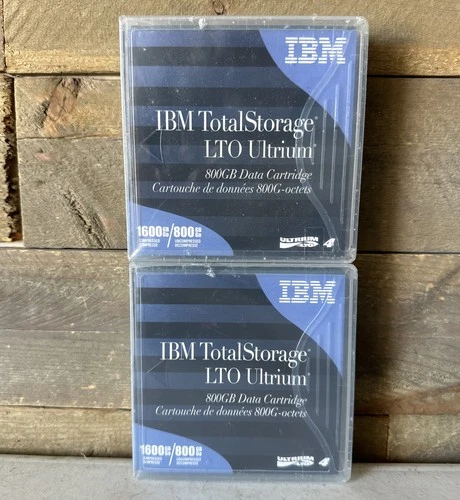 IBM 95P4436 LTO Ultrium 4 Tape Cartridge 800GB/1600GB Compressed Cassette Lot 2