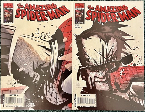 Amazing Spider-Man #575, 576 NM 2008 Chris Bachalo Joe Kelly Marvel ...