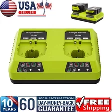 1-PACK P108 Fast Charger For RYOBI 18V One Plus High Capacity Li-ion Battery NEW