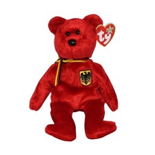 Ty Beanie Baby - GRAF VON Rot The Bear Germany Exclusive