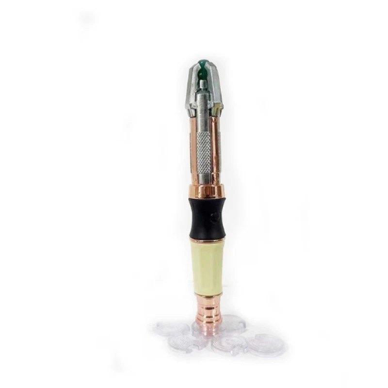 Doctor Who 12th Metal Infrared Remote Sonic Screwdriver Cosplay Prop Toy Replica - Image 4 of 4
