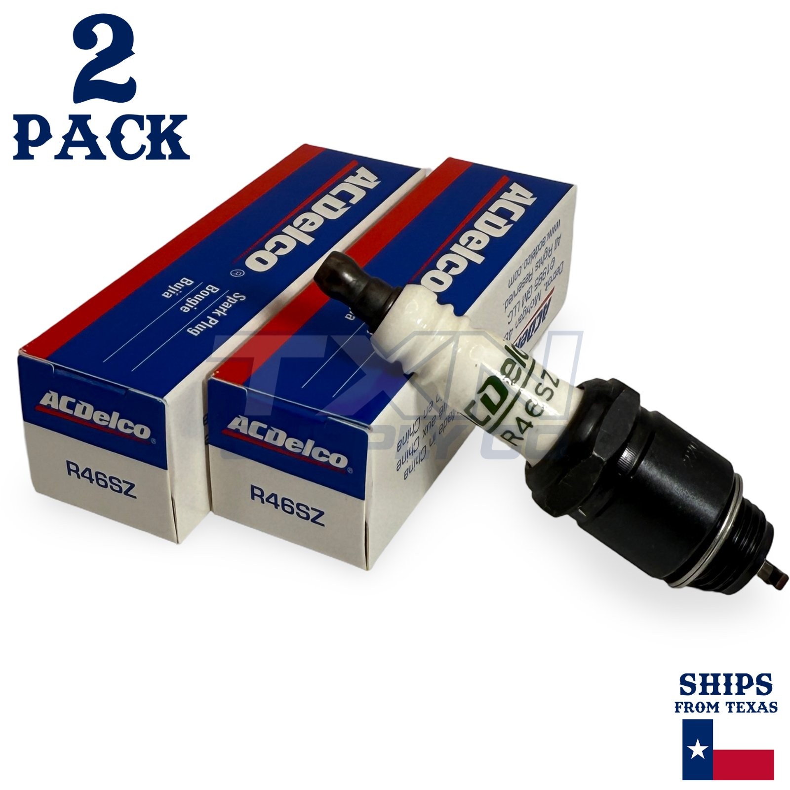 ACDelco R46SZ Conventional Spark Plug - 2 Pack