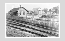 Railroad Train Station Depot Minotola New Jersey NJ - Reprint