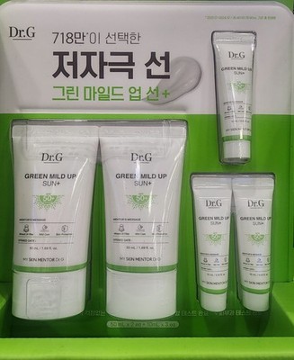 Dr.G GREEN MILD UP SUN+ SPF50+ PA++++ 50ml x 2 + 10ml x 3