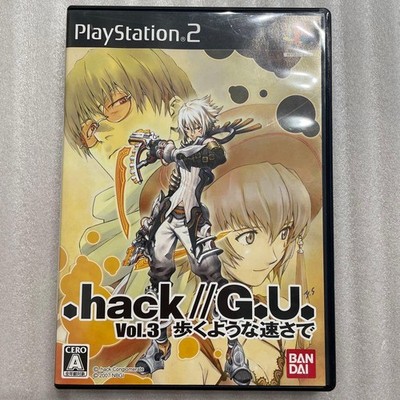 .hack G.U. Vol 3 Redemption PlayStation 2 PS2 Used Tested Japanese ver with Case