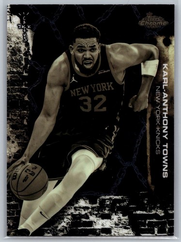 Karl-Anthony Towns – 2025-26 Topps Chrome Cactus Jack Basketball · Base Cards #5 Karl-Anthony Towns