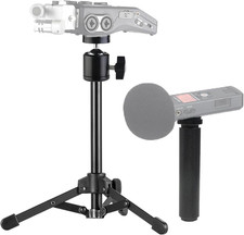 Portable Recorder Tripod Stand and Handle Grip Kit Compatible with Zoom H1Essent