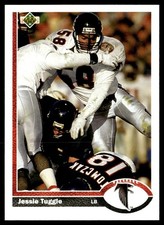 1991 Upper Deck Jessie Tuggle Atlanta Falcons #285