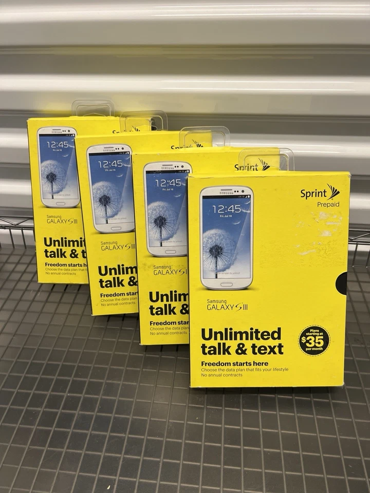 Samsung Galaxy S III SPH-L710T - 16GB - Marble White (Sprint) NEW SEALED - Image 2 of 4