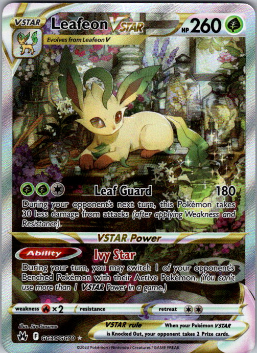 Leafeon VSTAR - SWSH: Crown Zenith: Galarian Gallery (CRZ:GG)