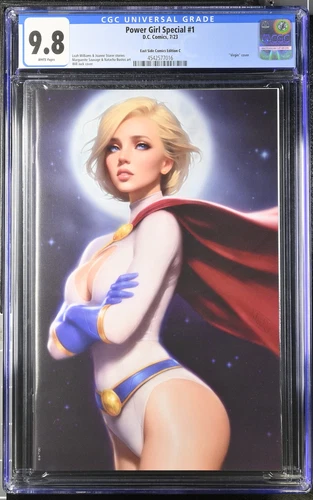 Power Girl Special 1 CGC 9.8 Will Jack Virgin Variant C