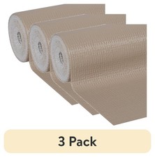 (3 pack Smooth Top Shelf Liner Taupe 12 in. x 20 ft. Roll