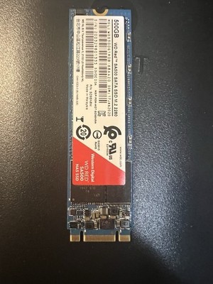 2x Western Digital 500GB WD Red SA500 NAS SATA Internal SSD - WDS500G1R0B-68A4Z0