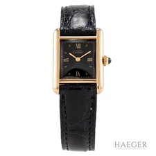 Cartier Tank Vermeil | 20 mm | Argento 925/- placcato oro | Ref. 5057001 | Set completo