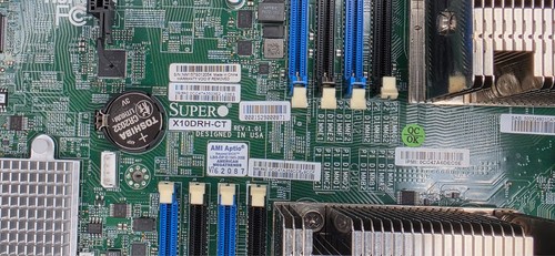 SuperMicro X10DR4-CT E-ATX Motherboard w/ 2x Xeon E5-2620 v4 2.1GHz No Memory - Picture 5 of 8