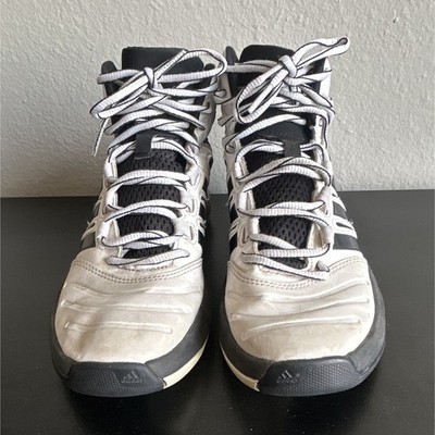  Adidas Adipure Crazy Ghost Black White Basketball Shoes Size 4.5