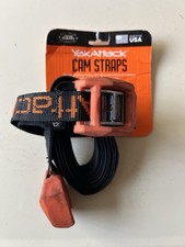YakAttack 12' Cam Strap Heavy Duty Polyester Kayak Tie Down Rubber Buckle - Used