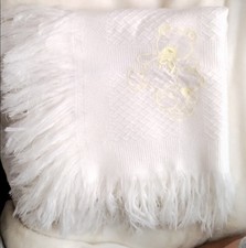 White Pram Blanket