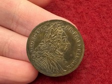 RARE United Kingdom: British Royalty c. 1700's KING GEORGE 