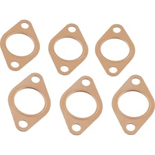 Speedway Motors Ford Flathead V8 Copper Header Flange Exhaust Gaskets Set Kit