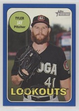 2018 Topps Heritage Minor League Edition Blue 15/99 Tyler Jay #34 fm0
