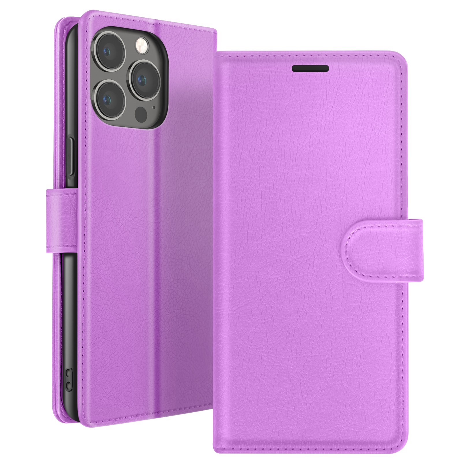 Étui violet iPhone 13 Pro Zanaé l'accessoire idéal pour vos sorties de table