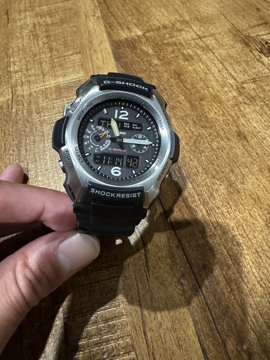 Casio G-shock GW-2500 Black Solar Radio Digital/Analog Men's Casio G-shock GW-2500 Black Solar Radio Digital/Analog Men's