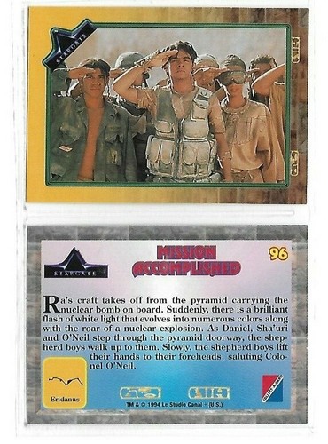 STARGATE THE MOVIE BASE / BASIC CARDS 1 TO 100 BY COLLECTOR CARD CHOOSE - Picture 117 of 122