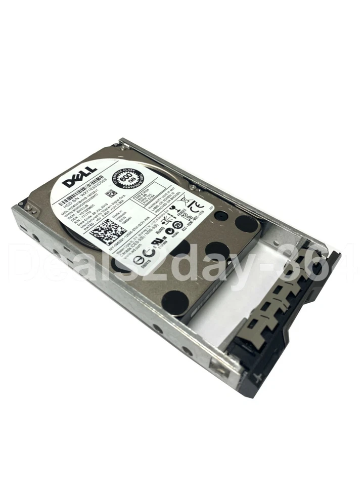 96G91 096G91 (LOT OF 10) Dell 600GB 10K RPM 6Gbps 2.5" SAS HDD Hard Drive - Image 2 of 3