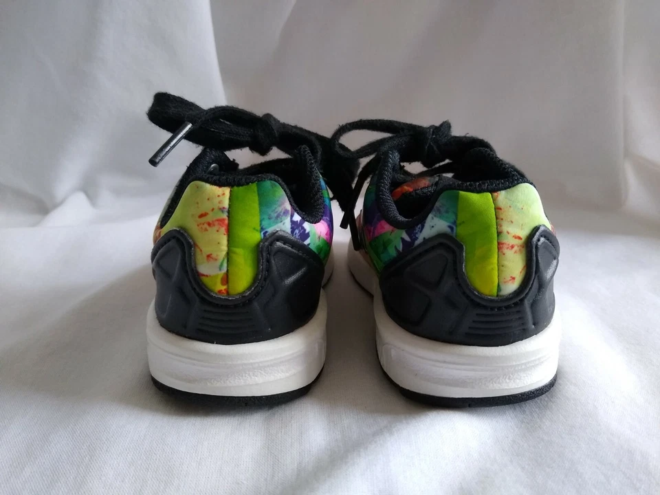 Adidas ZX Flux Torsion Ortholite Abstracto Multicolor B24373 Bebé Talla 5K Foto 4 de 4
