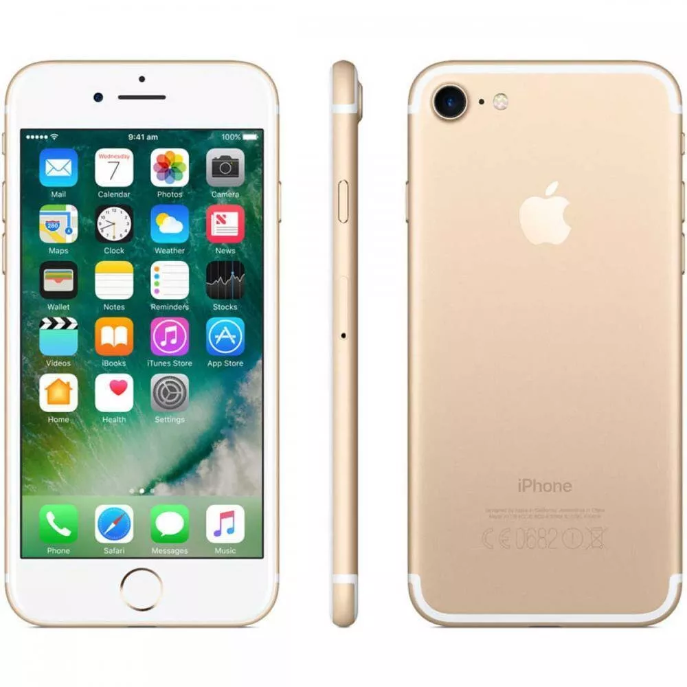 iPhone7 Gold 128GBスマートフォン本体