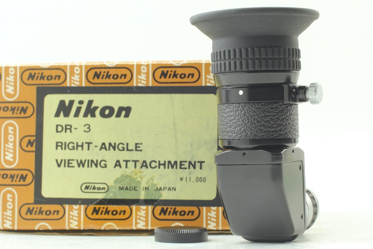 箱付き　Nikon DR-3 ファインダー MINT IN BOX NIKON DR-3 RIGHT-ANGLE VIEWING ATTACHMENT FROM JAPAN