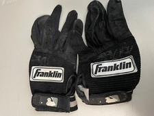 Tony Clark Detroit Tigers Game Used Signed Autographed Franklin Batting Gloves 2