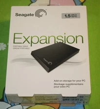 BRAND NEW Seagate 1.5TB USB 3.0 2.5" Portable External Hard Drive STBX1500401