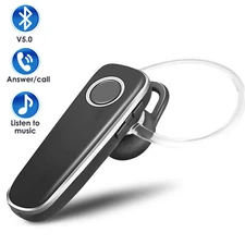 Wireless Earpiece Bluetooth 5.0 Sports Business Stereo Earbuds Headset Earphones