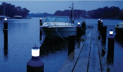 New Solar Piling Cap Light dock Edge 96 268 f 7.3