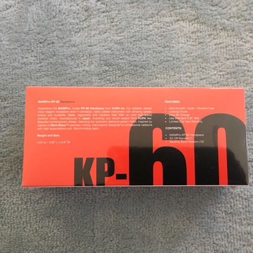 KUPA MANIPRO HANDPIECE Model KP-60 Nail Drill Hand Piece Free Priority Shipping! - 第 2/2 張圖片
