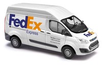 Busch H0 52516 Ford Transit Custom Hochdach Kastenwagen Fedex / 1:87